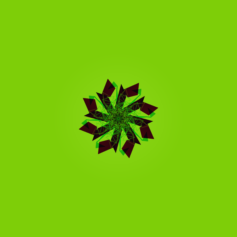 Color Time Mandala #6 static token preview