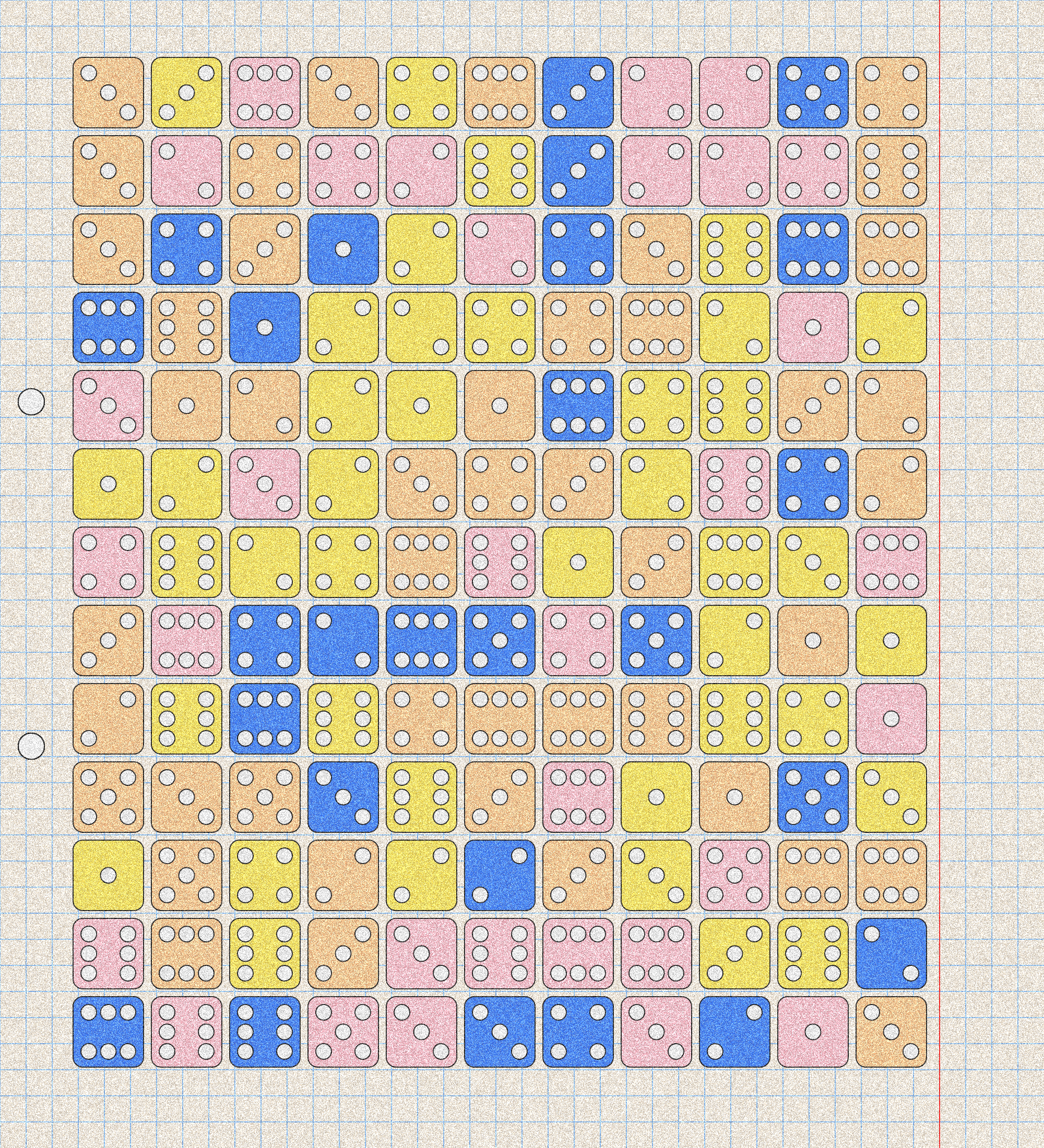 sketchbook page 6: dice roll #7 static token preview