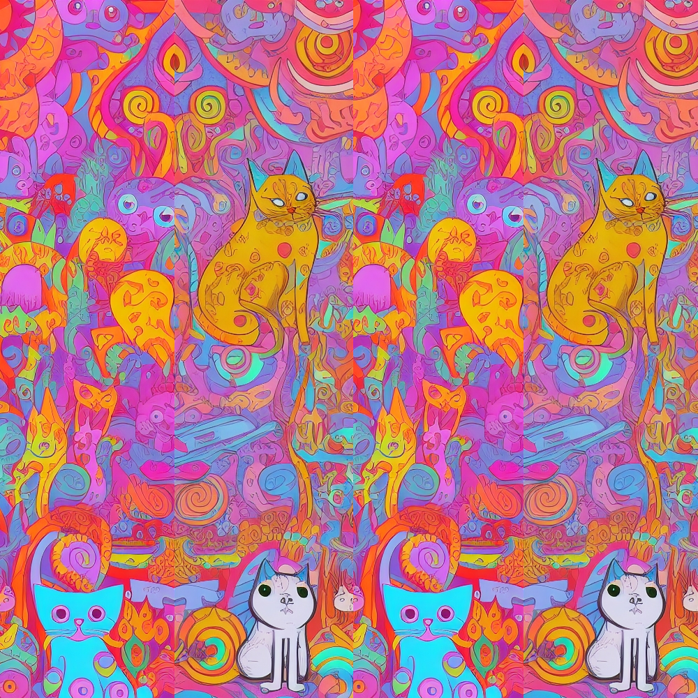 AI Cats #3 static token preview