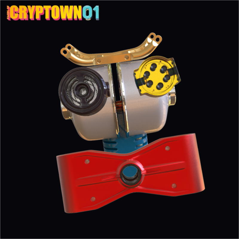 FacesOfCryptown vol.01 #3 static token preview