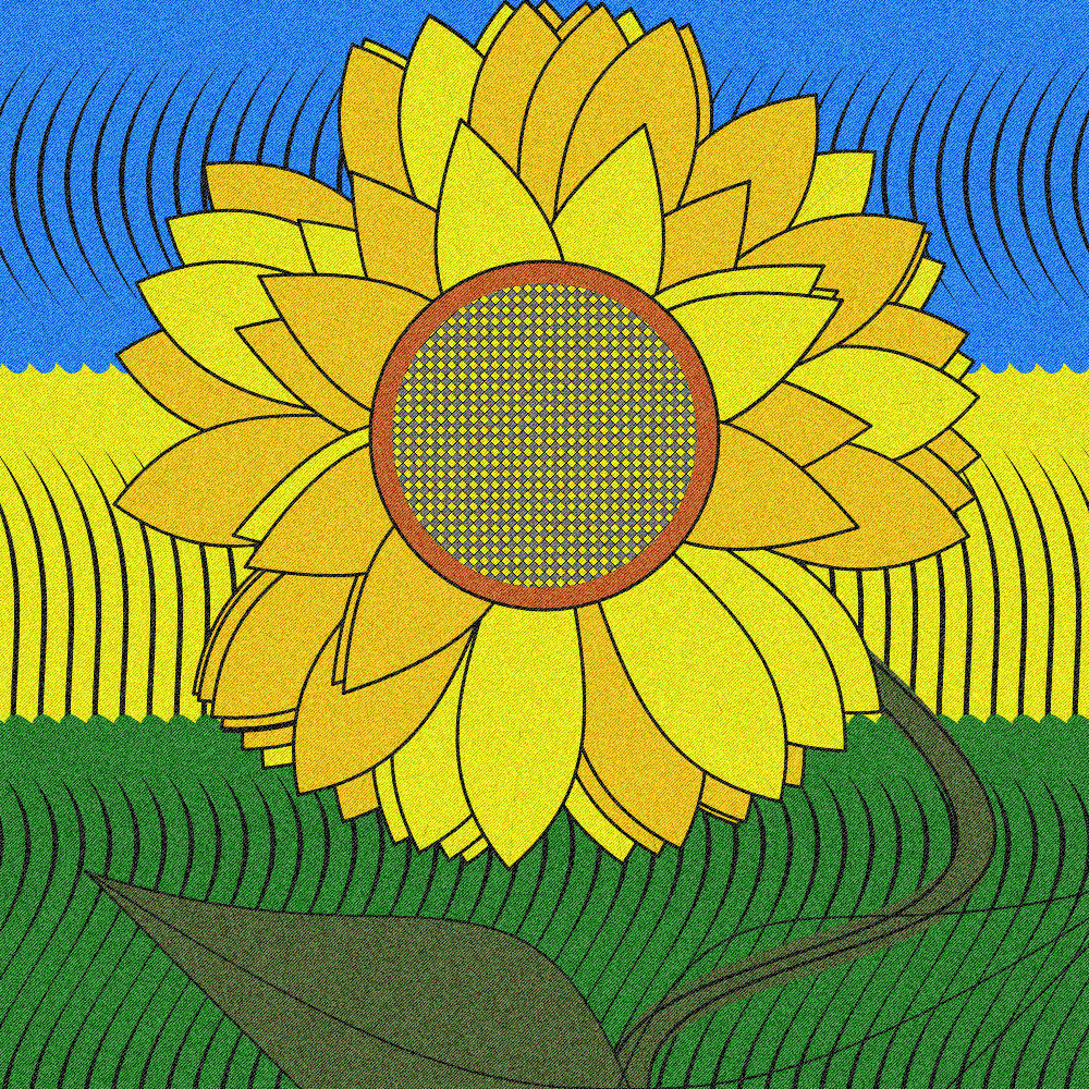 My sunflower #4 static token preview