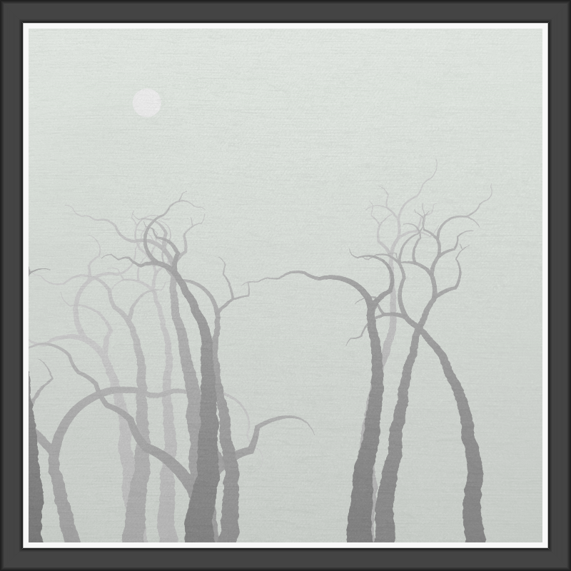 The Foggy Trees #18 static token preview