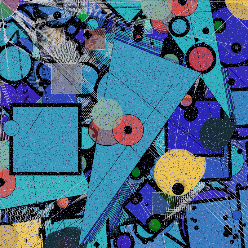 Kandinsky's mind #7 static token preview