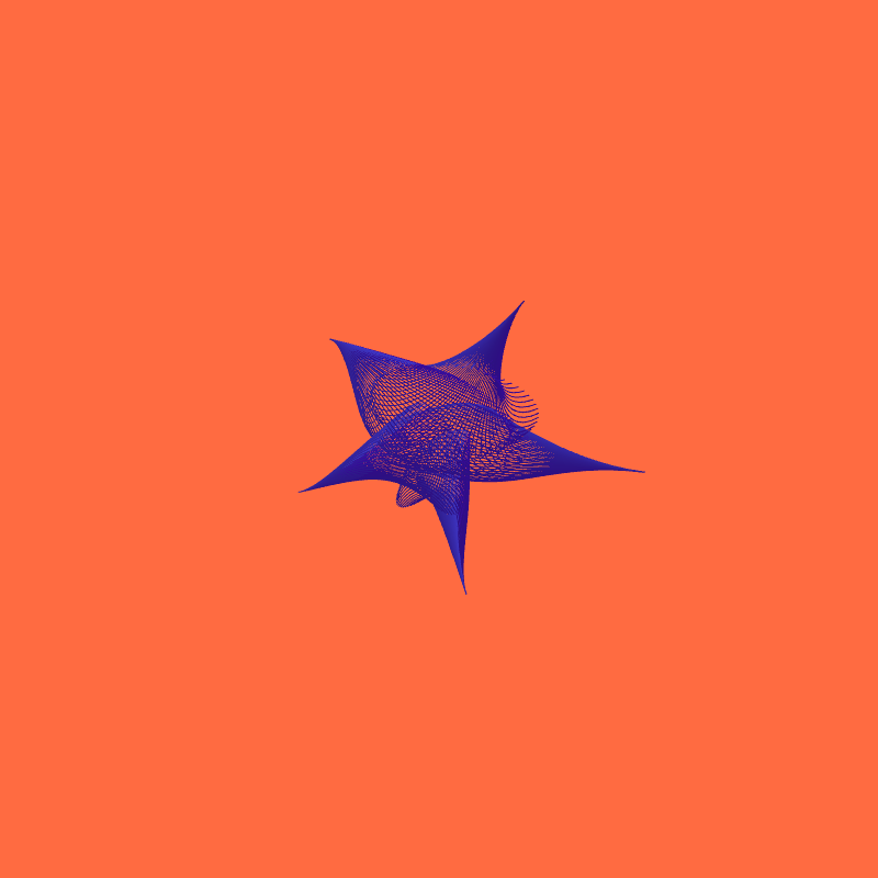Bezier Jellyfish #4 static token preview