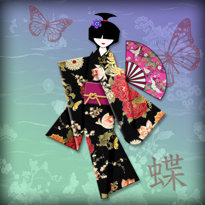 Origami Girls #6 static token preview
