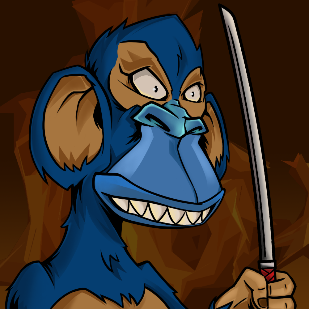 The Wanderer Monkey #59 static token preview