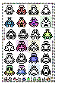 Pixel Spaceships project preview