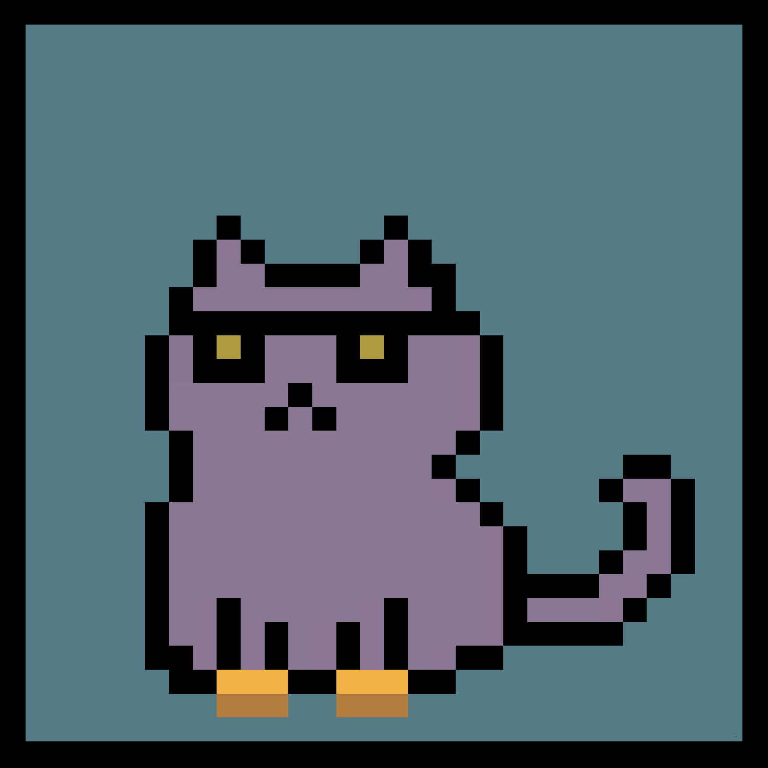 Lazy Kitties #4 static token preview