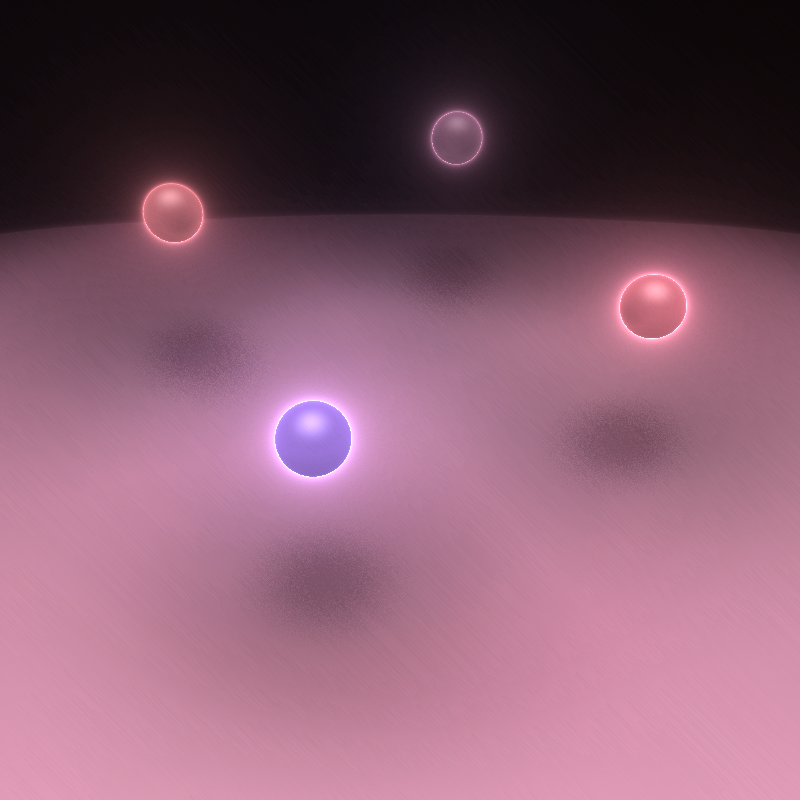 Audioreactive Shiny Spheres #10 static token preview
