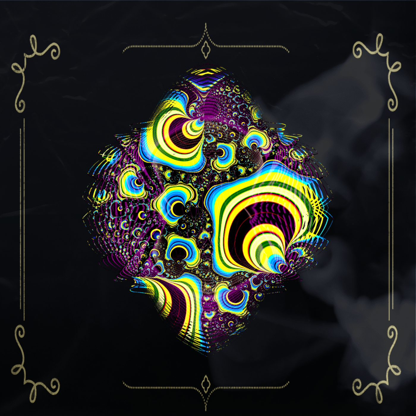 Frame Fractal #24 static token preview