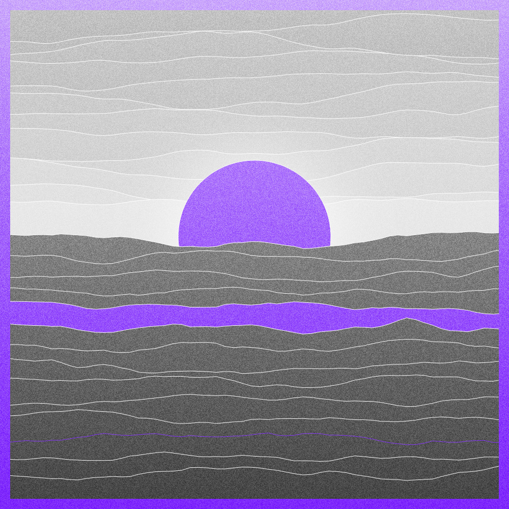 Sunset in Hashland #9 static token preview