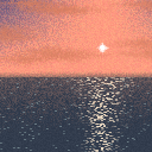 Pixel Ocean #9 static token preview