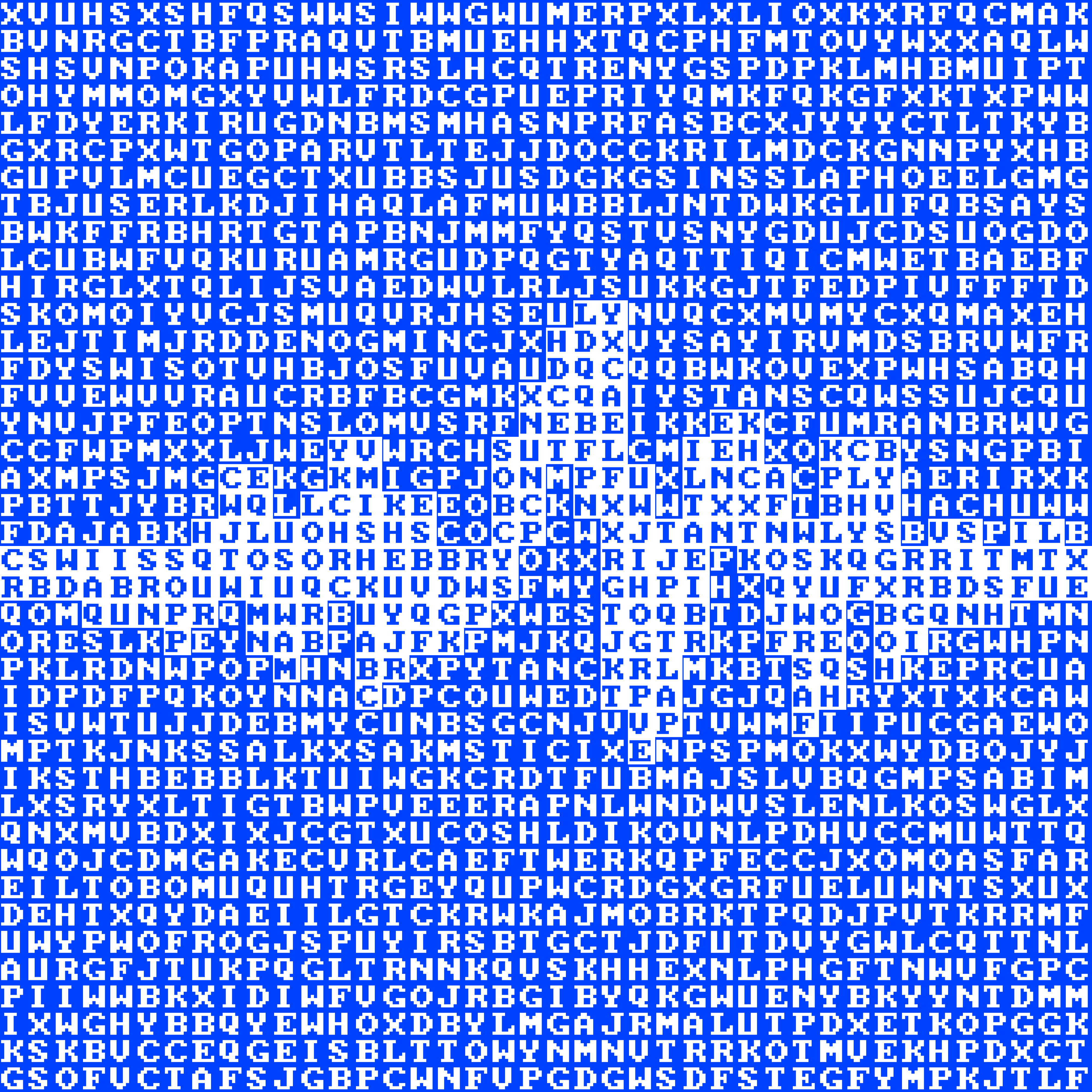 ASCII Squigl 2 #3 static token preview