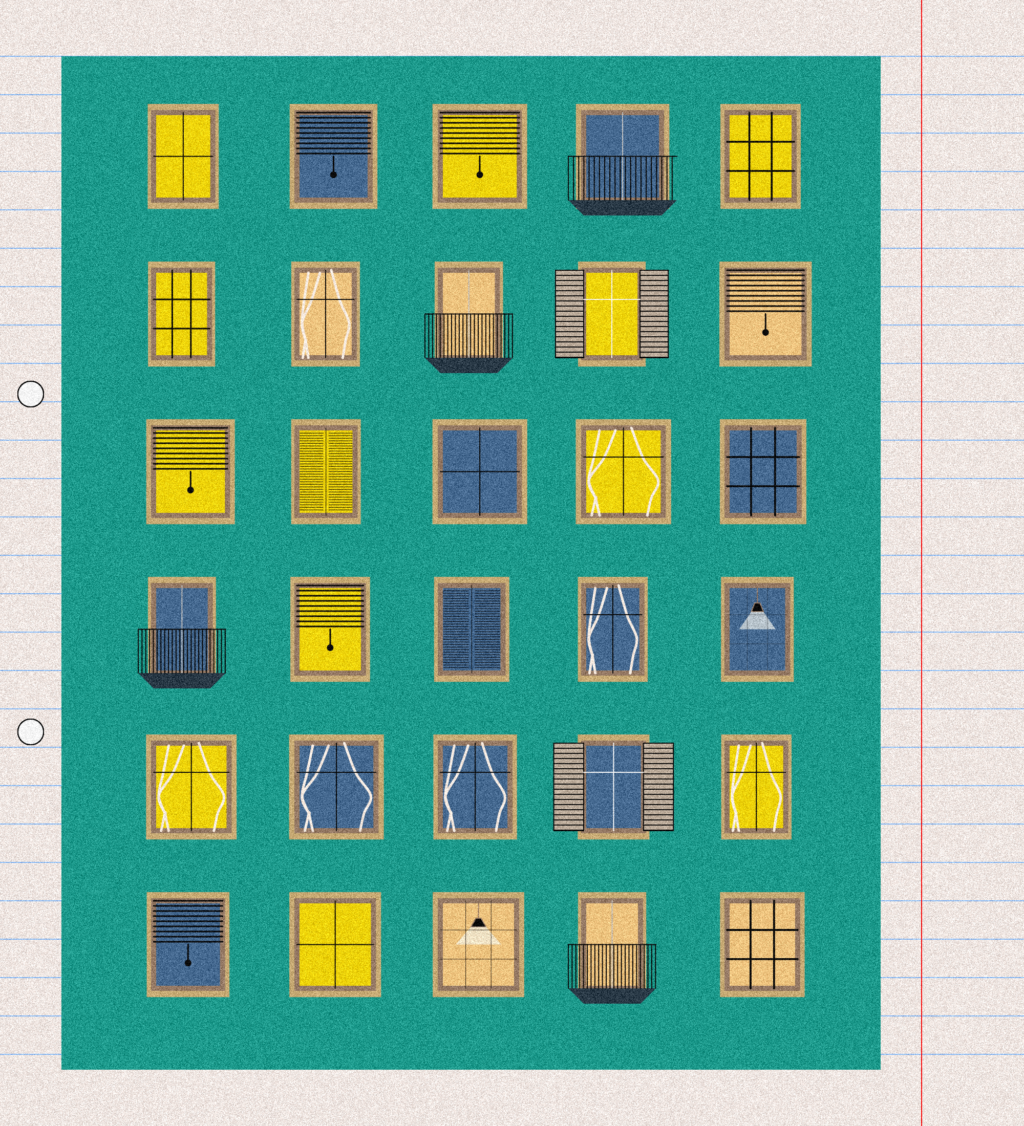 sketchbook page 9: windows #8 static token preview