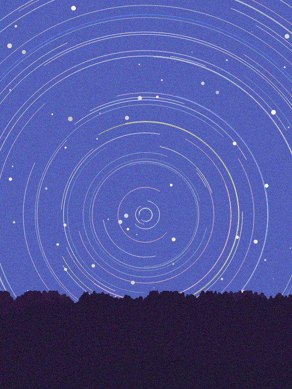 Starry Trail #25 static token preview
