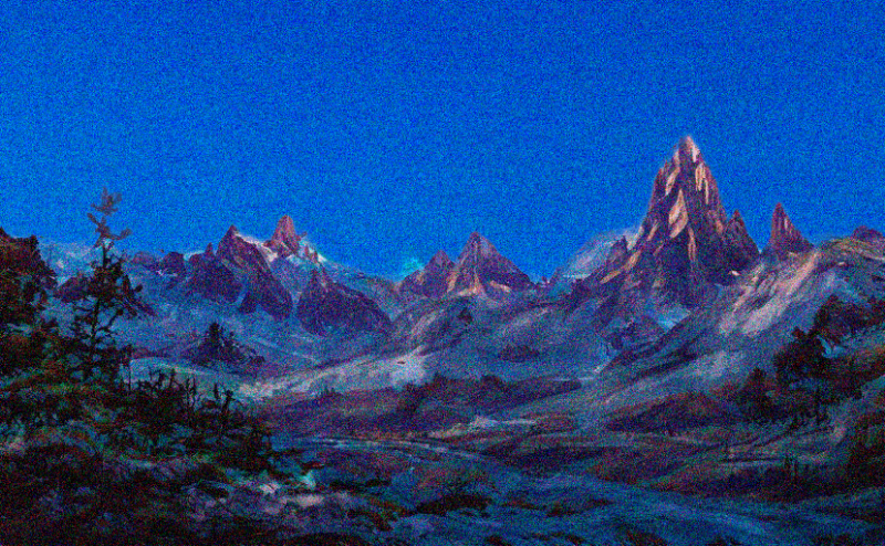Holy Mountains #6 static token preview