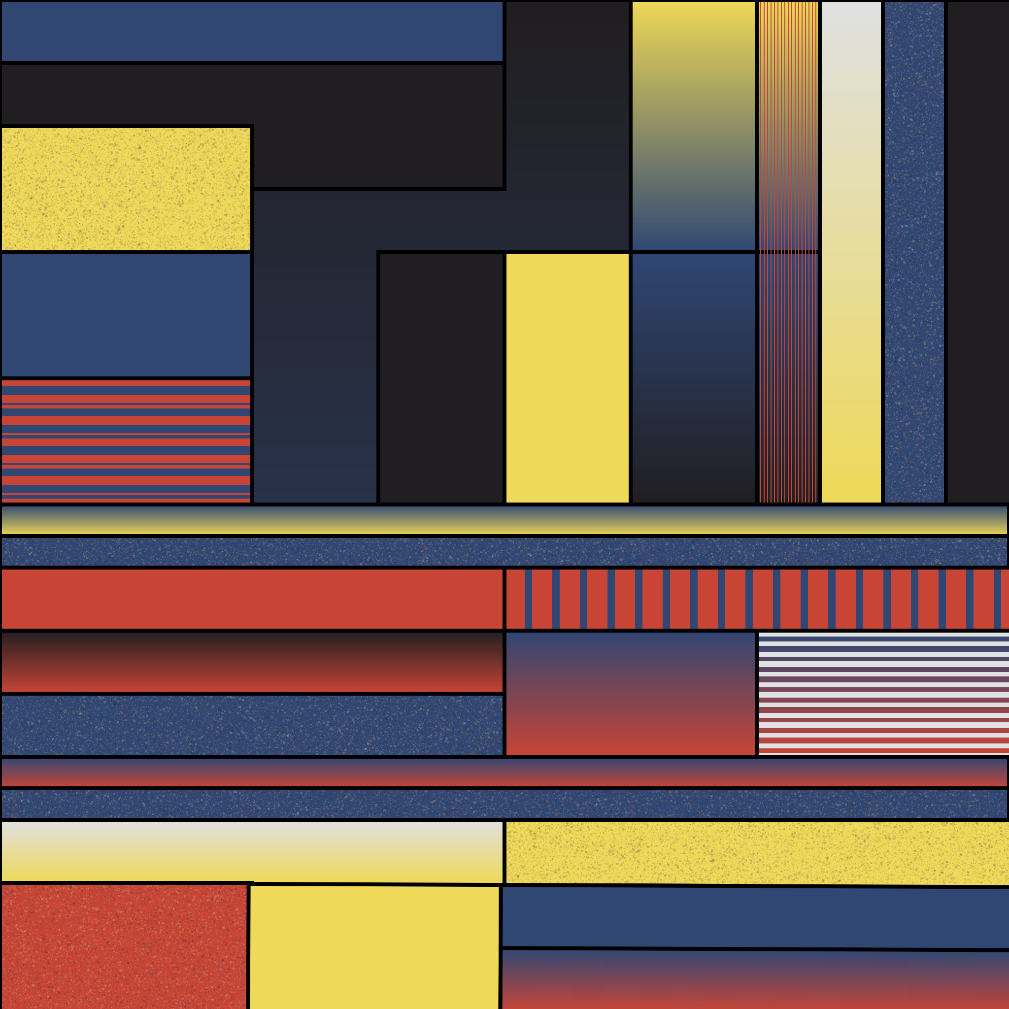 Agricultural Landscapes - Mondrian Edition #8 static token preview