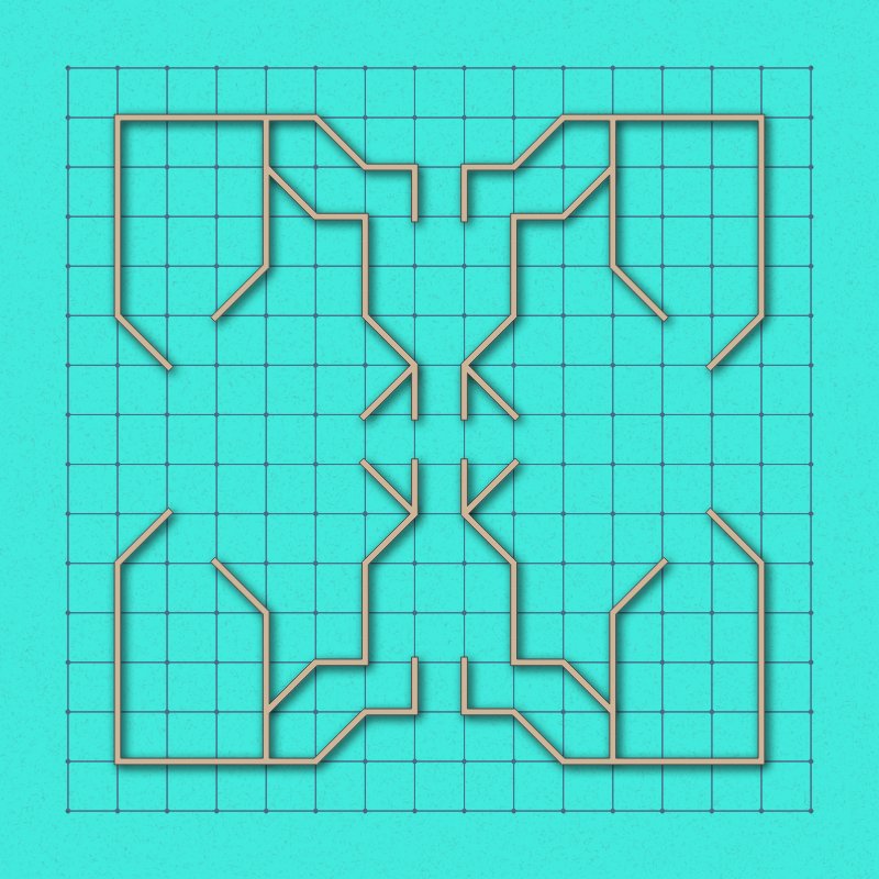 Symmetrical Layout #14 static token preview