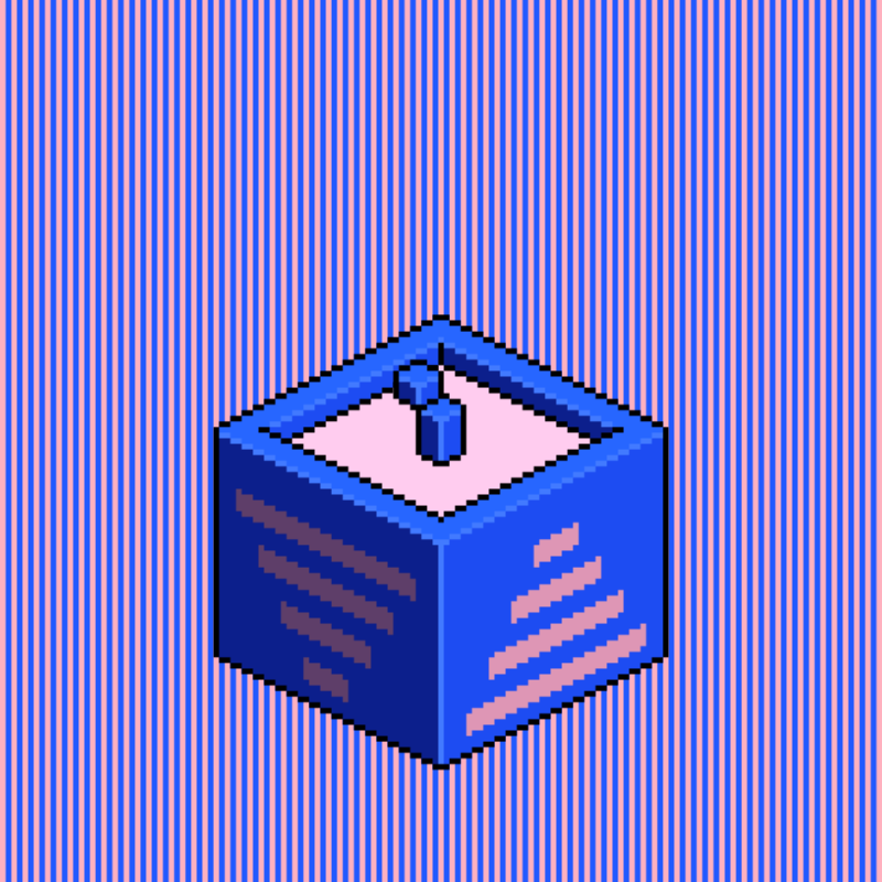 Pinkyblu Flower Vase #3 static token preview
