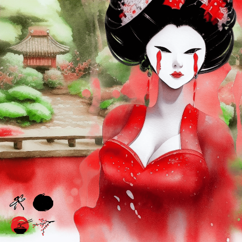 Aika Geisha #1 static token preview