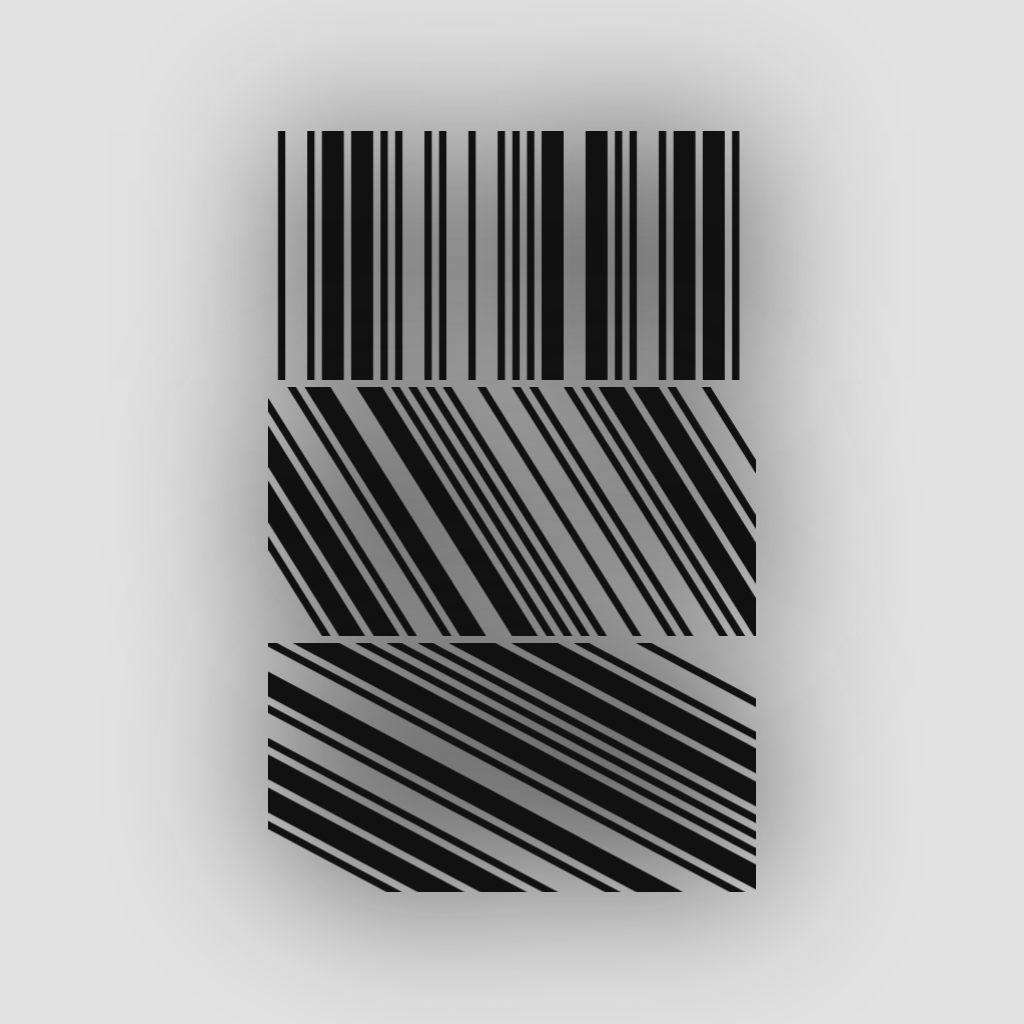 barcode(fxhash) #3 static token preview