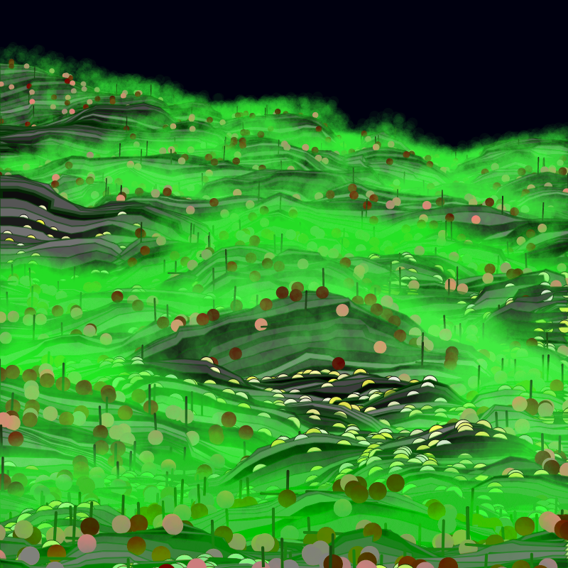Alien Landscape #24 static token preview