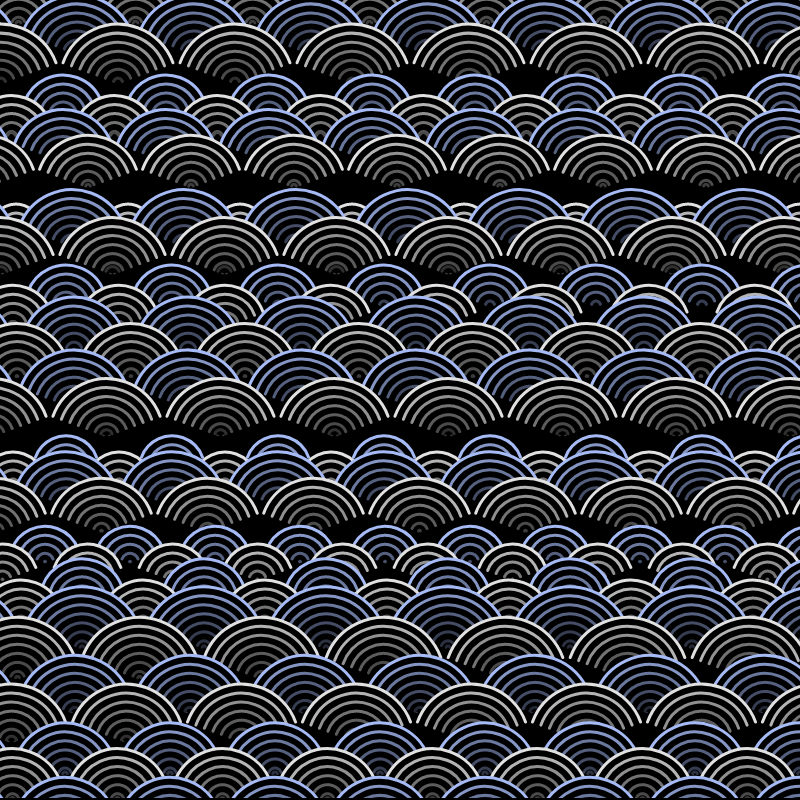 Japanese Wave Pattern 2.0 #4 static token preview