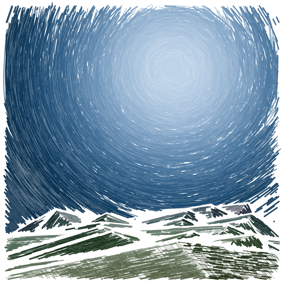Mount Doodle #20 static token preview