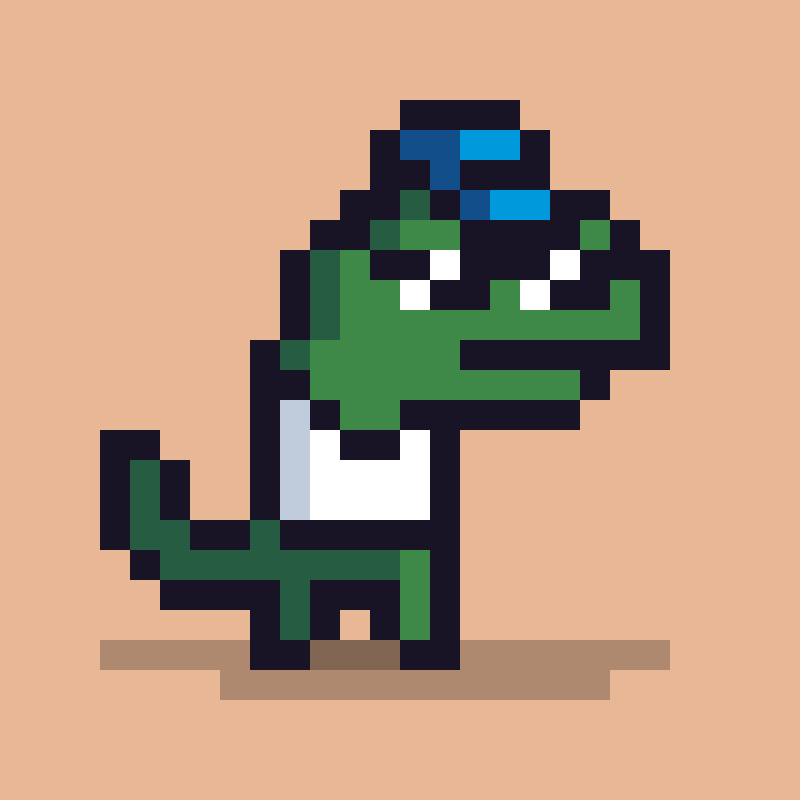 Pixel Dinos #2 static token preview