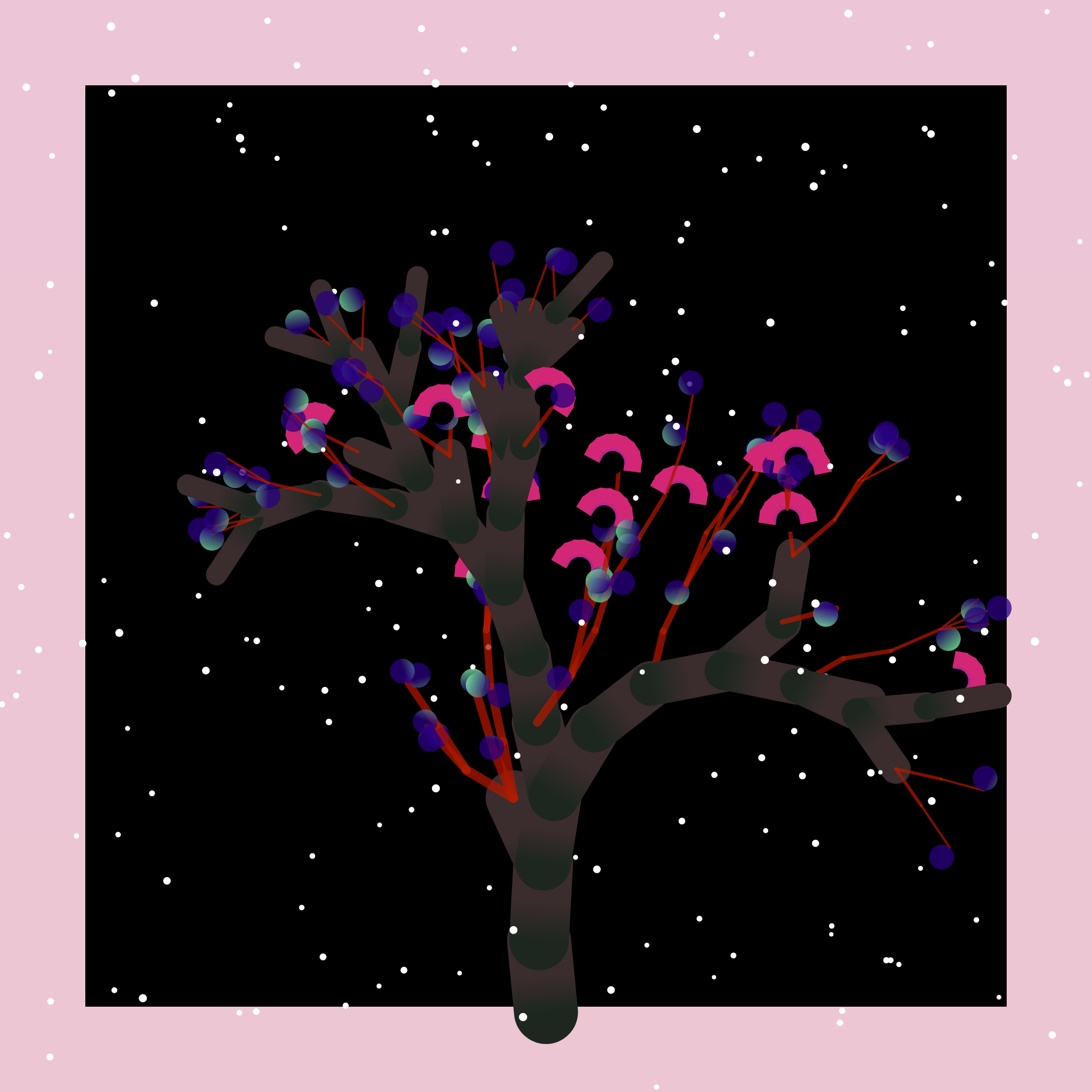 Some generative winter trees #15 static token preview