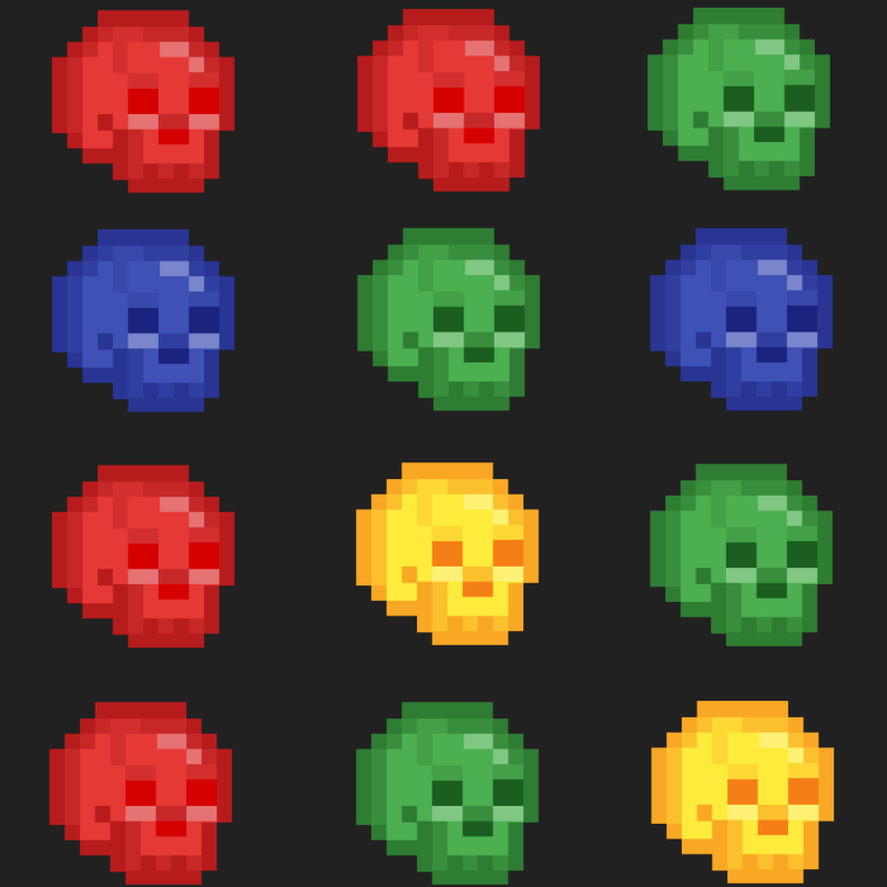 Skull candy #3 static token preview