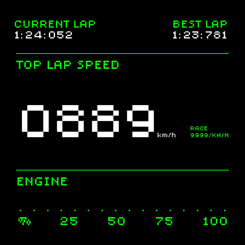 F-1RacingTez #507 static token preview