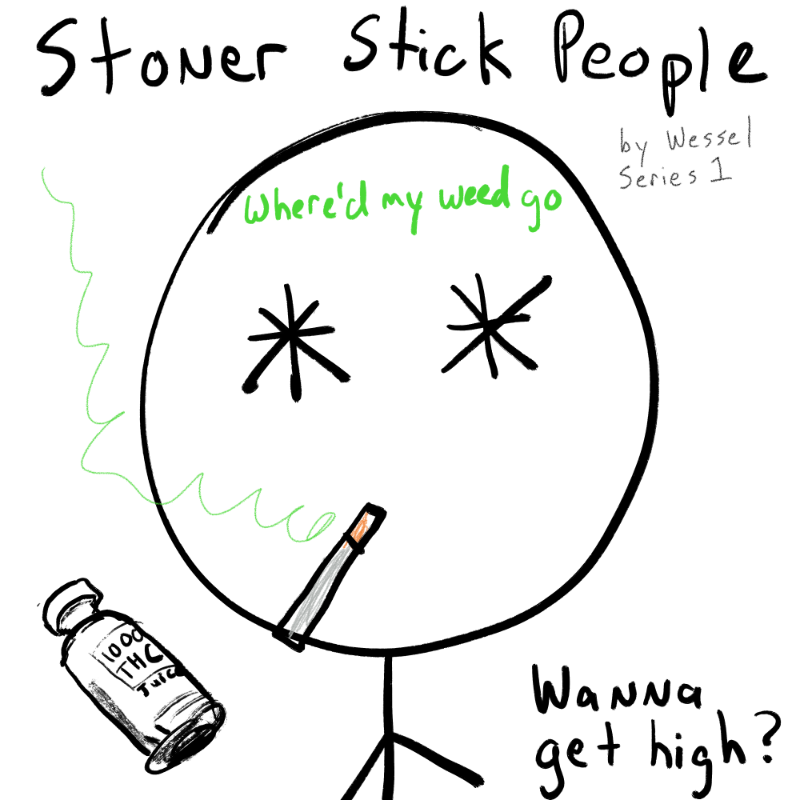 Stoner Stick People #14 static token preview