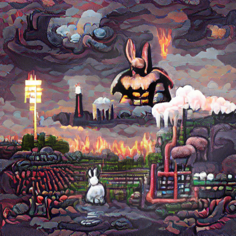 Follow the White Rabbit #9 static token preview