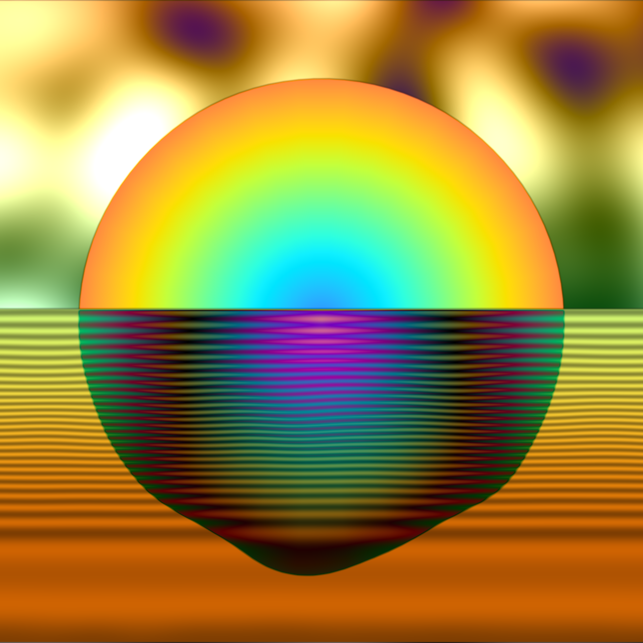 hash sunset #3 static token preview
