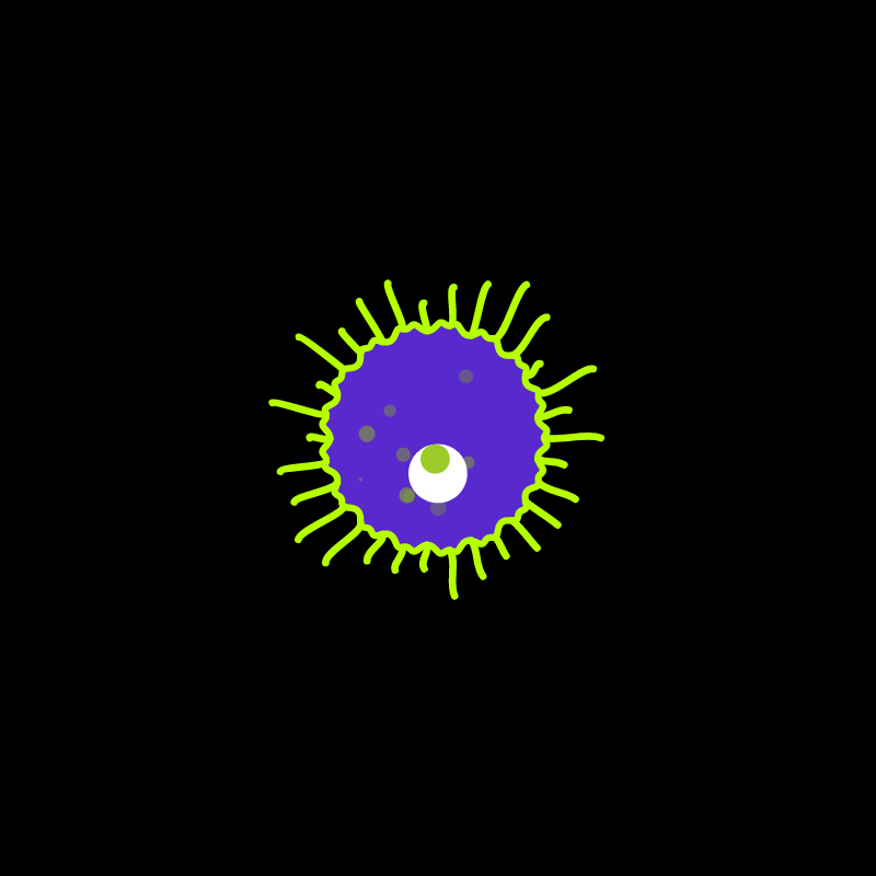 Generative Virus 2 #25 static token preview