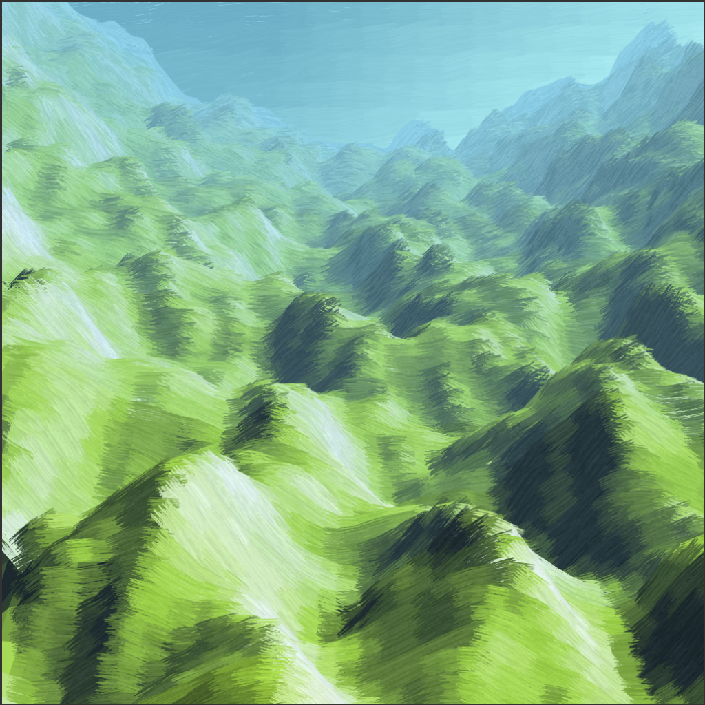 Lush Fields #11 static token preview
