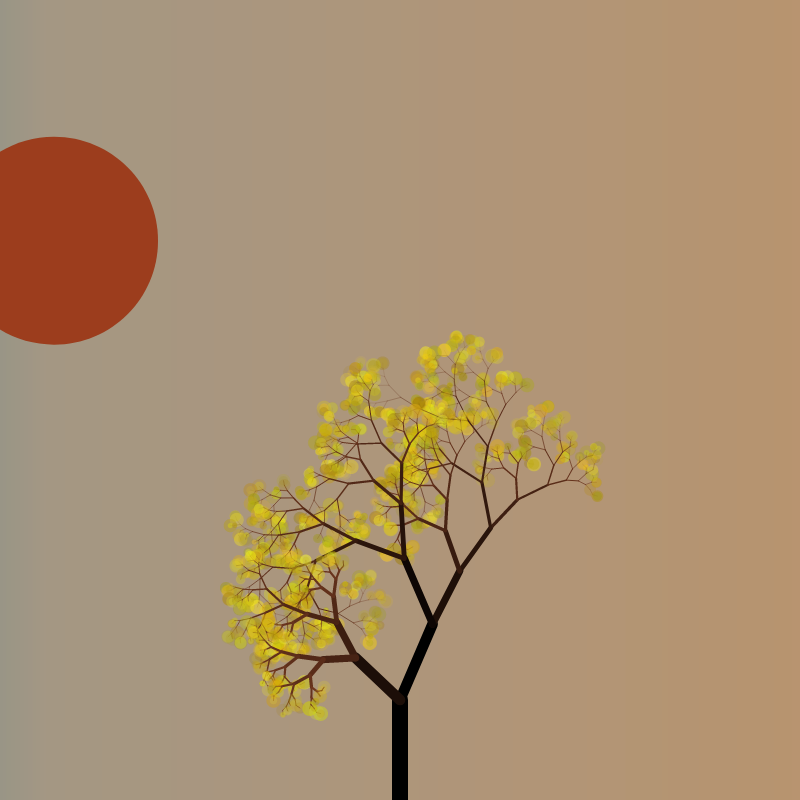 Asian Trees #6 static token preview
