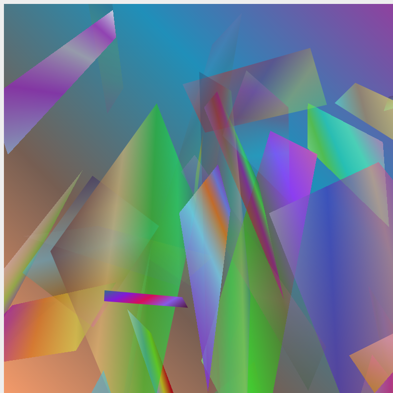 random divs with gradient and perspective #11 static token preview
