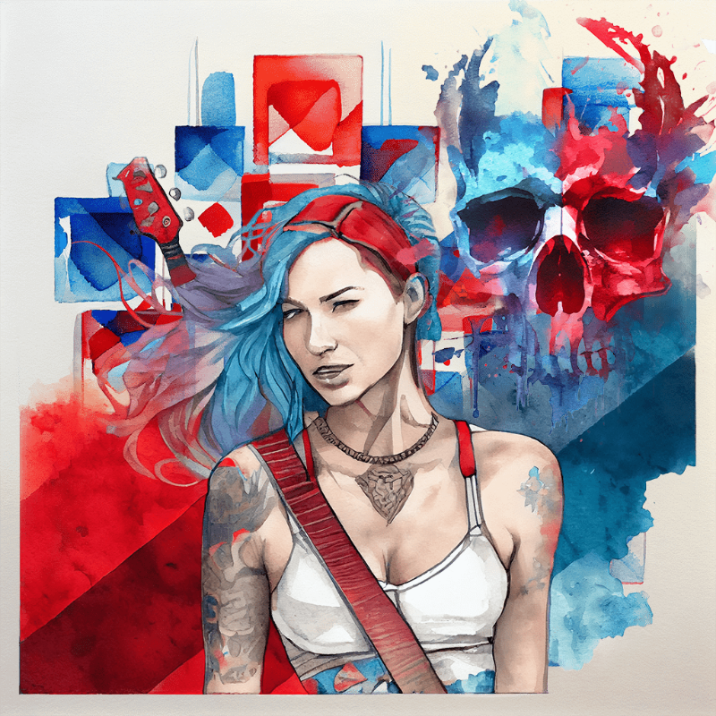 Hard Rock Girl 1 #23 static token preview