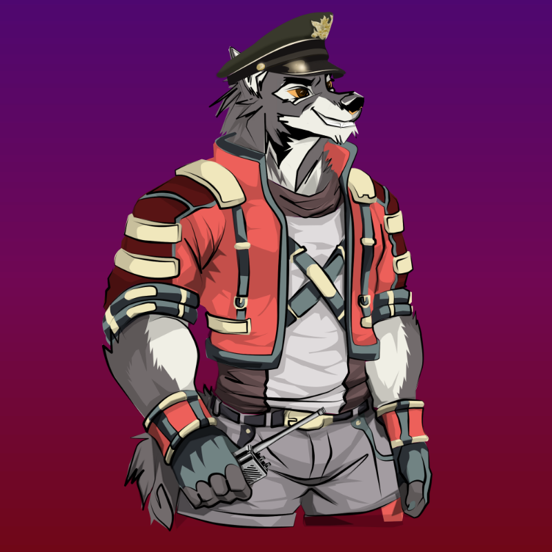 Wolf-soldier #20 static token preview