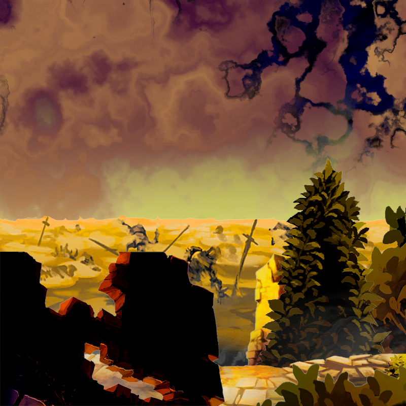 Desolated Landscapes #7 static token preview