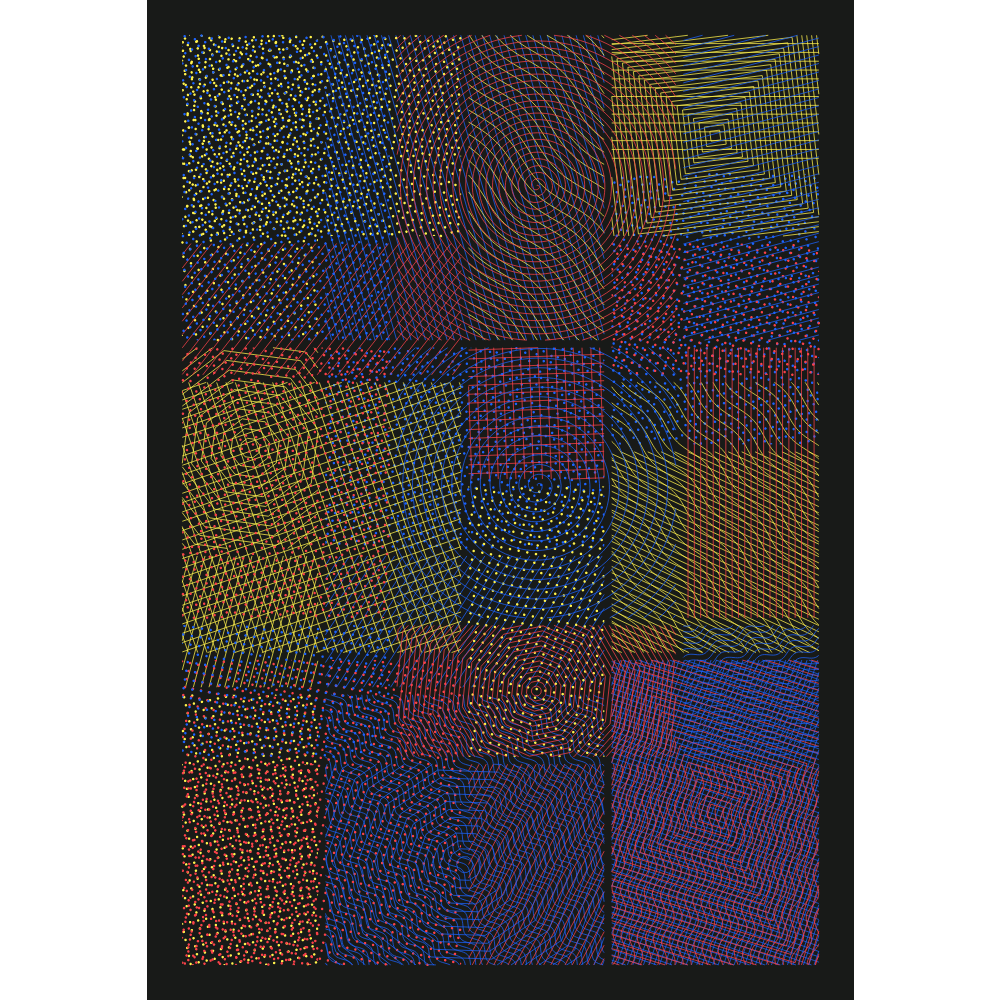 Pattern Grid Chaos #20 static token preview