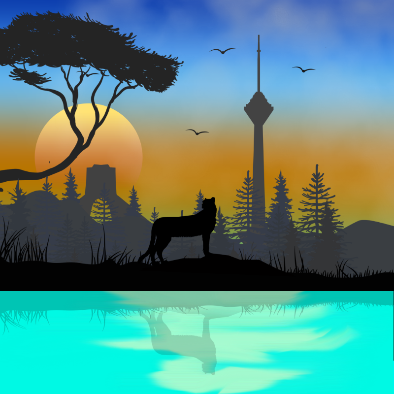 We Care...Asiatic cheetah #3 static token preview