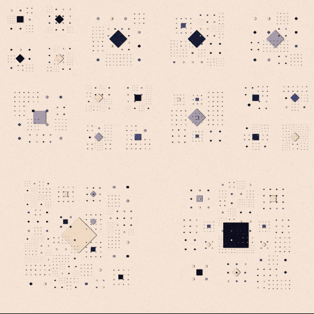 Square pattern v2 #21 static token preview