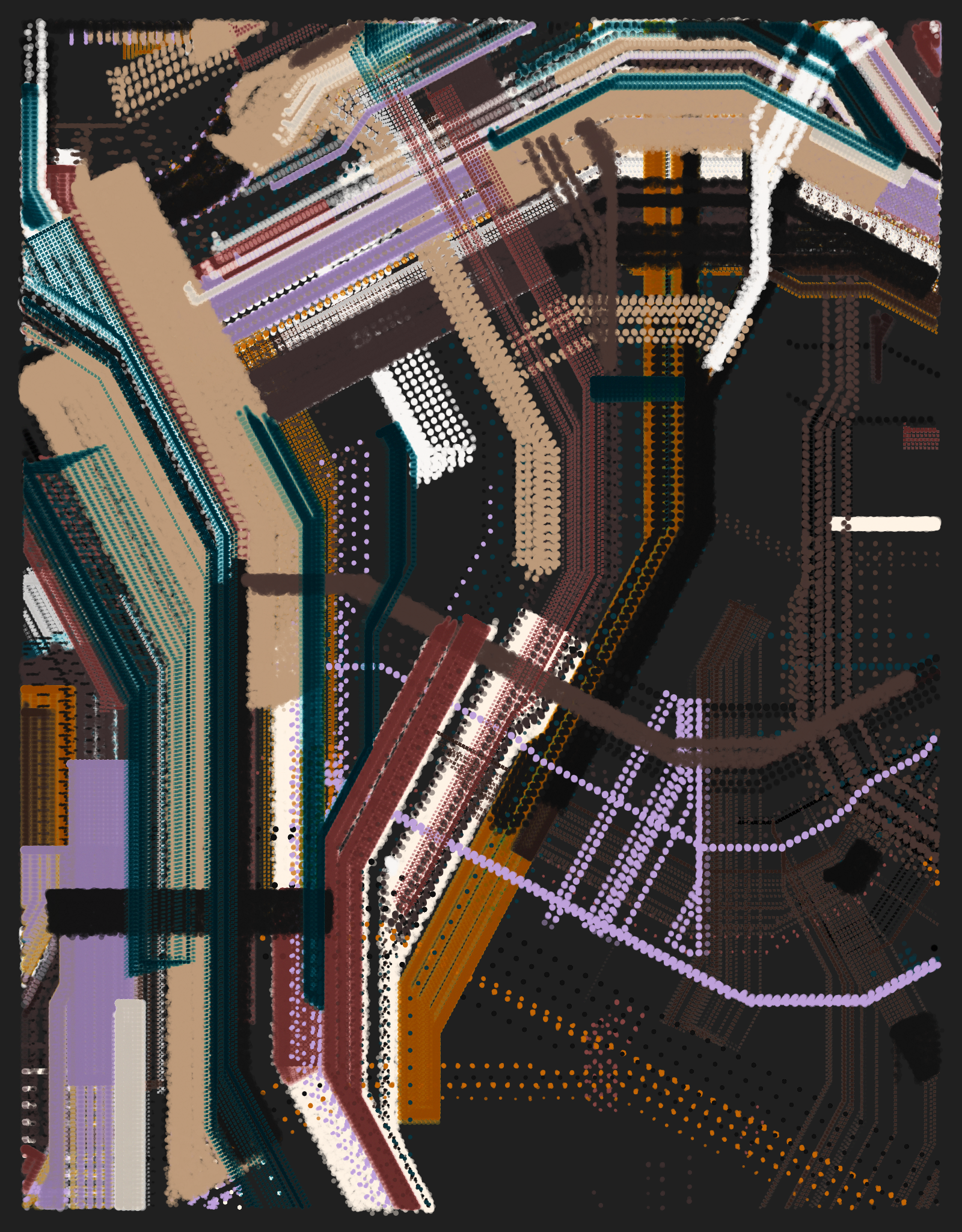 Artistic Circuits #9 static token preview