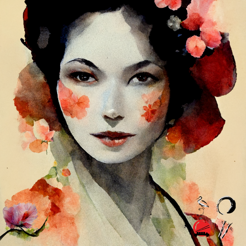 Spring Geisha #20 static token preview
