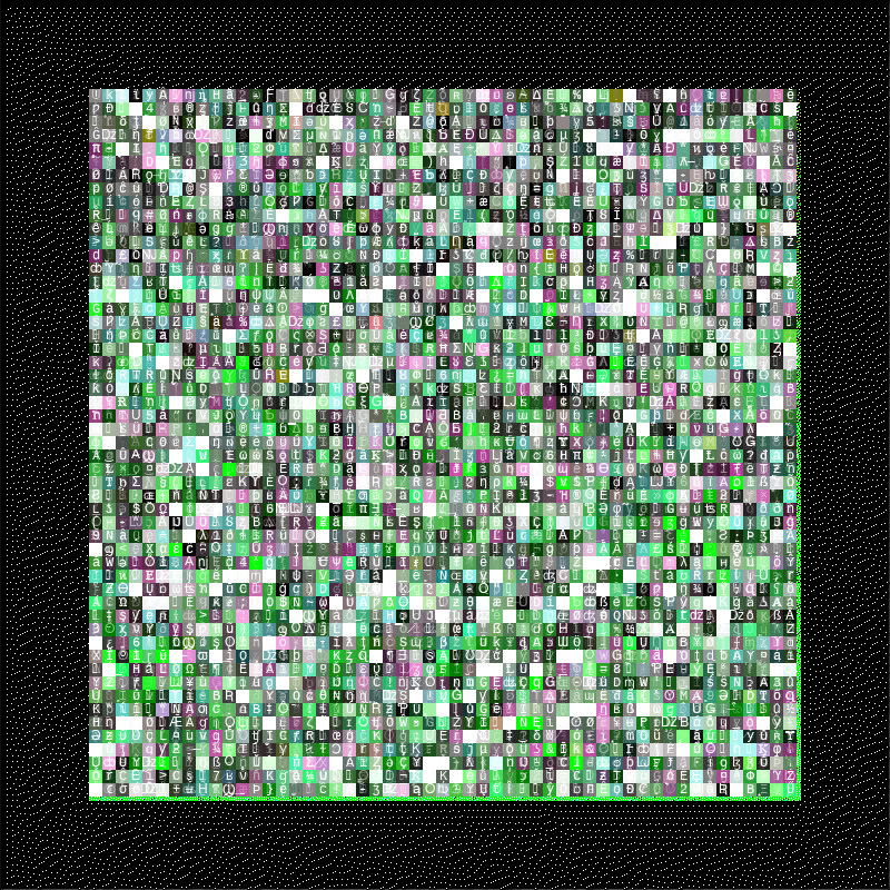 [ascii.dreams.1] #15 static token preview