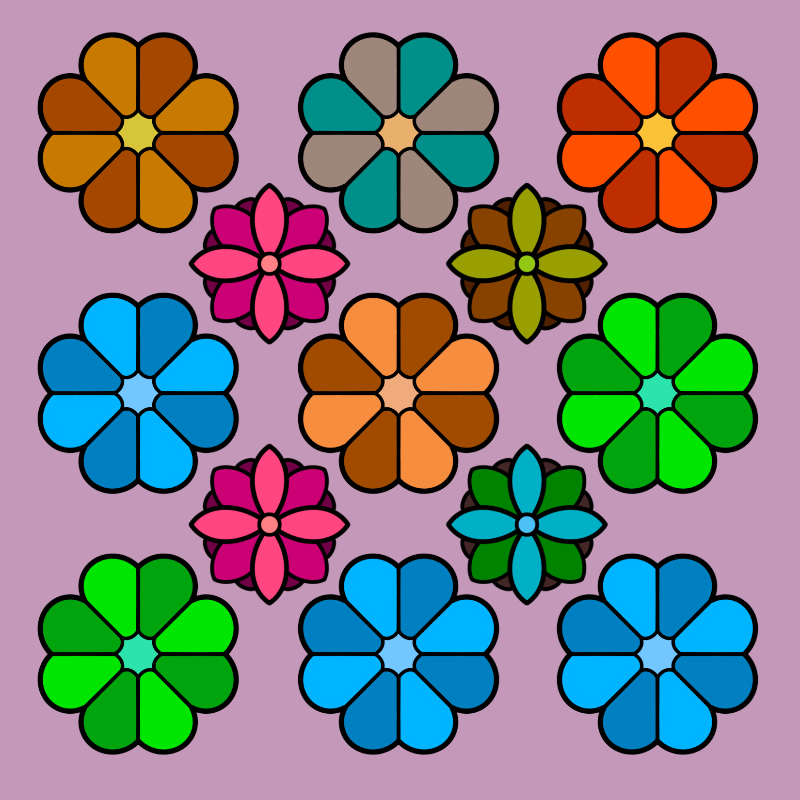 Just Flowers and Colors... #9 static token preview
