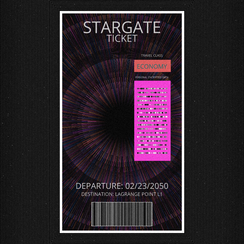 Stargate Ticket #4 static token preview